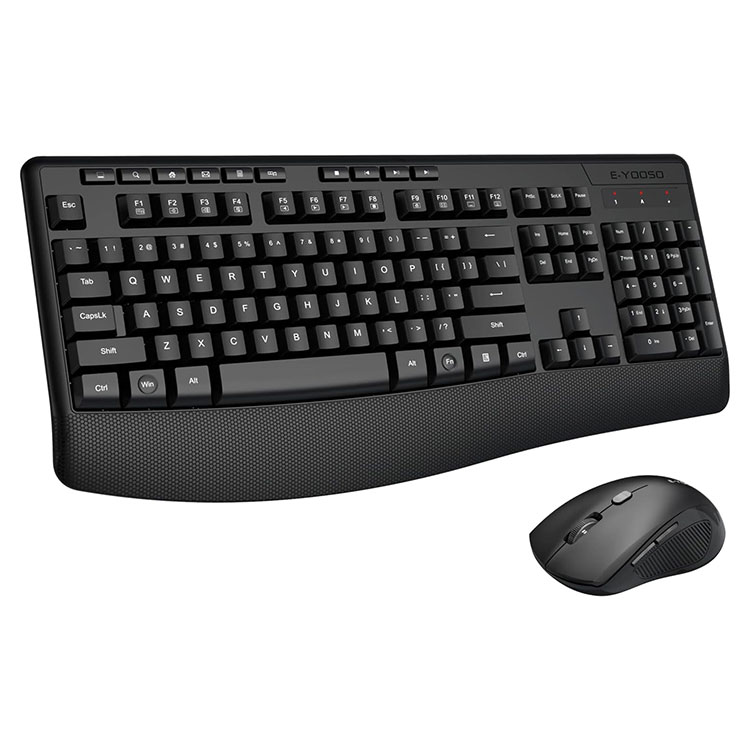 2.4GHz keyboard nirkabel dan kombo mouse