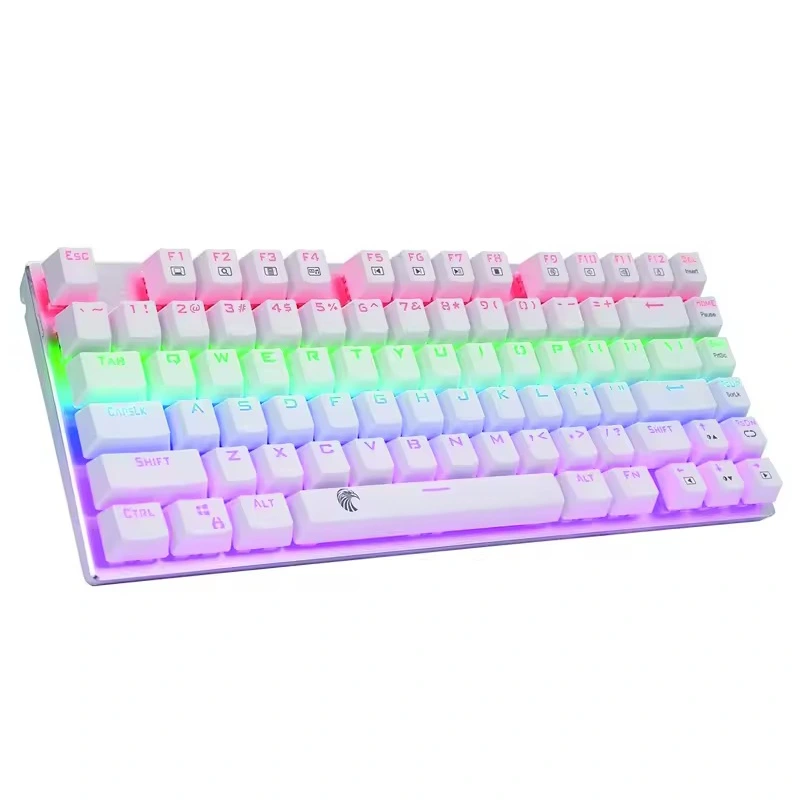 Keyboard Gaming Mekanis Pelangi 81 tombol
