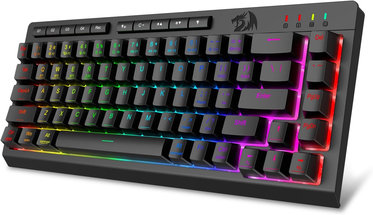 Keyboard Gaming Nirkabel Portabel Redragon K519 Pro